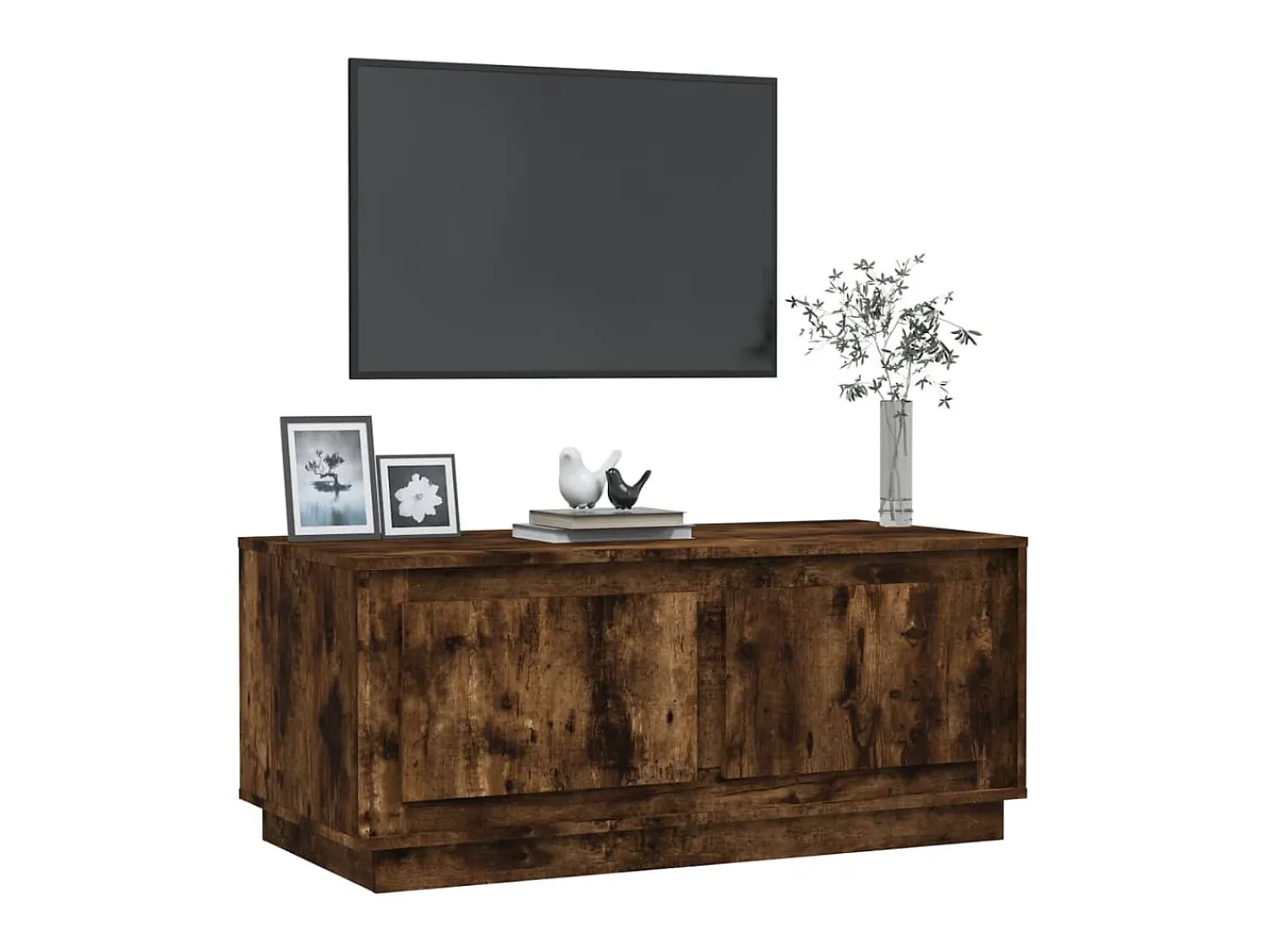 Online Mesa de centro 102x50x44 cm derivados madeira carvalho fumado PT163410 Castanho