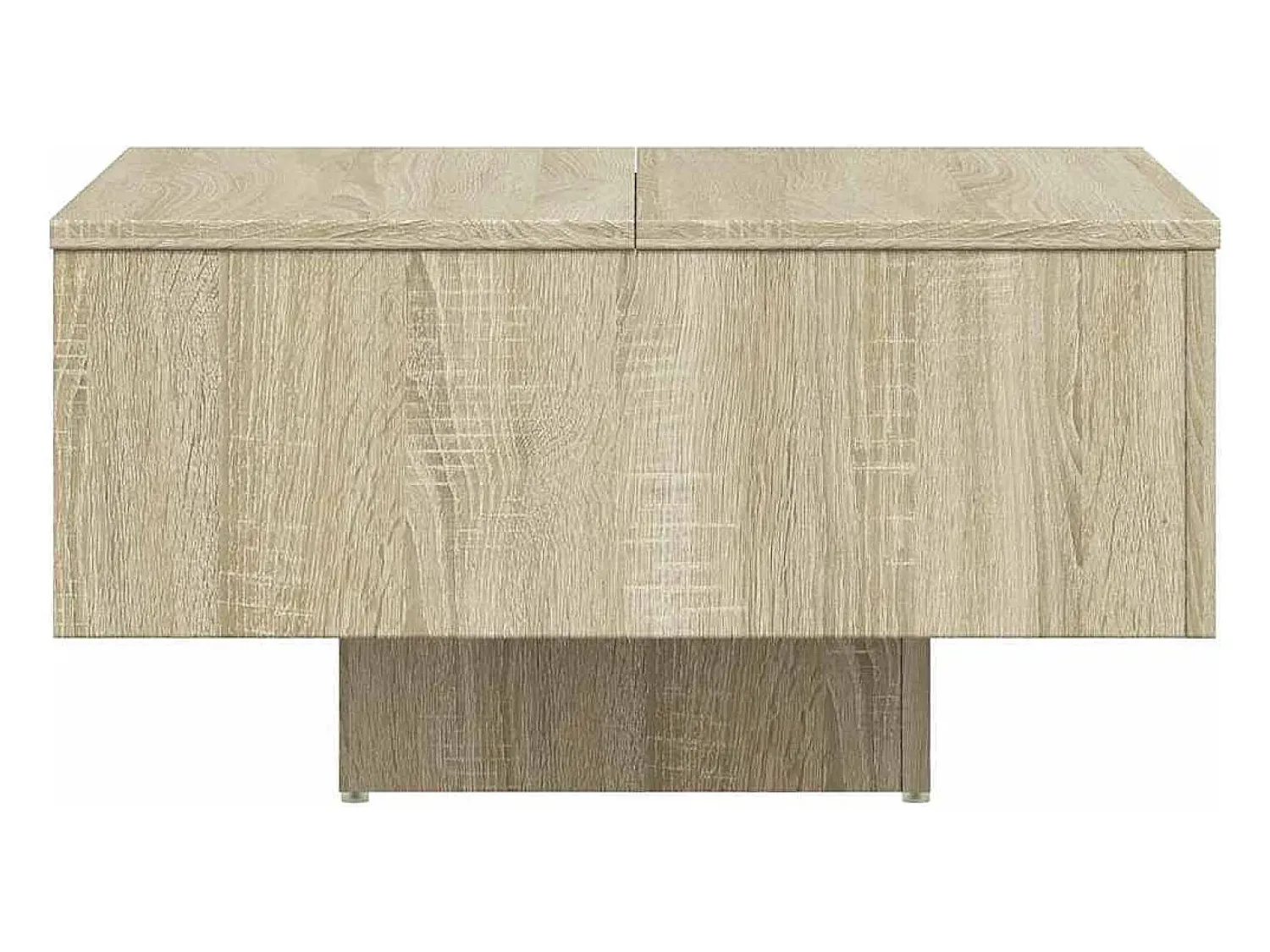 Sale vidaxl Mesa de centro 60x60x31,5 cm derivados madeira carvalho sonoma Natural claro