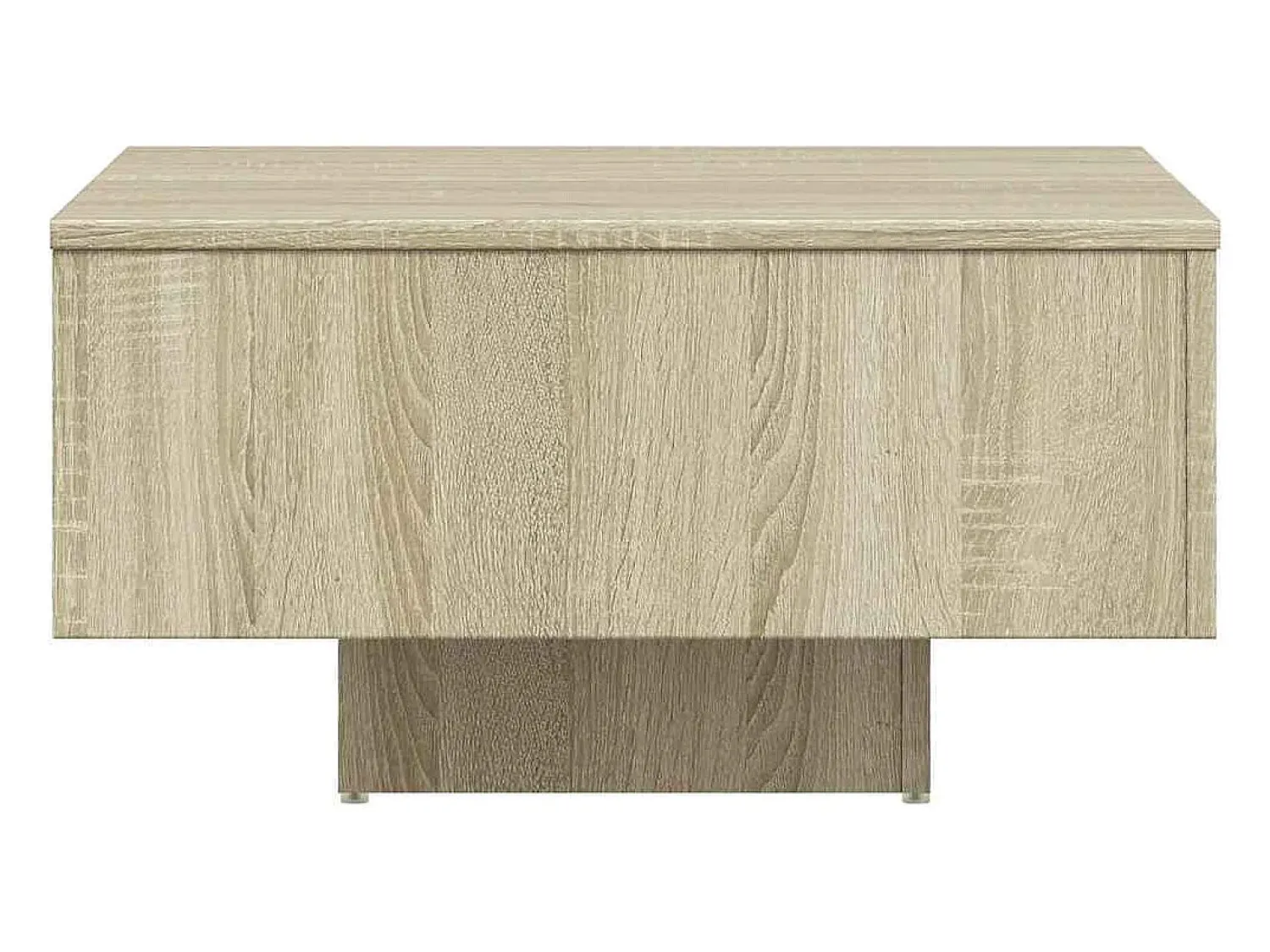 Sale vidaxl Mesa de centro 60x60x31,5 cm derivados madeira carvalho sonoma Natural claro