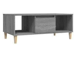 vidaxl Mesa de centro 90x50x36,5 cm derivados madeira sonoma^ Mesa De Centro