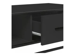 Sale vidaxl Mesa de centro 100x57x35 cm derivados de madeira/metal Preto