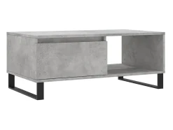Online Mesa de centro 90x50x36,5 cm derivados madeira cimento PT288242 Cinzento