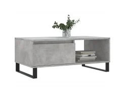 Online Mesa de centro 90x50x36,5 cm derivados madeira cimento PT288242 Cinzento