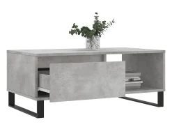 Online Mesa de centro 90x50x36,5 cm derivados madeira cimento PT288242 Cinzento
