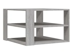 Best Mesa de centro 59,5x59,5x40 cm derivados madeira cinza sonoma PT476480 Cinzento
