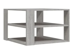 Best Mesa de centro 59,5x59,5x40 cm derivados madeira cinza sonoma PT476480 Cinzento