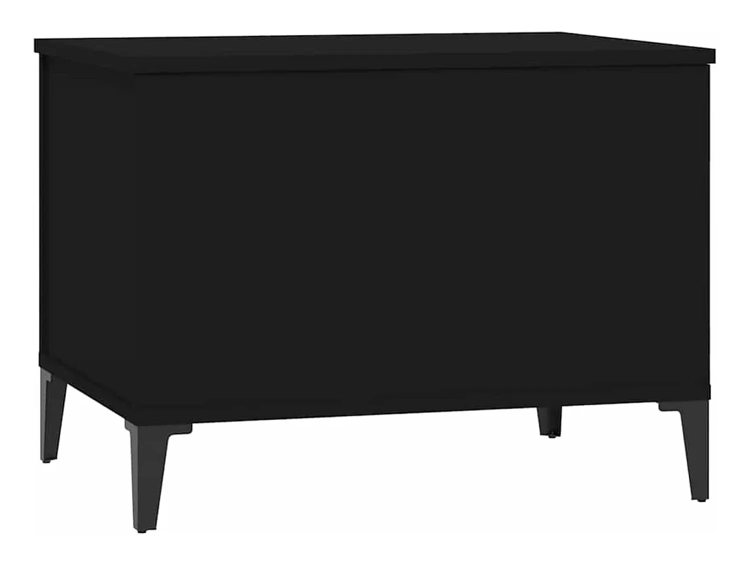 Online vidaxl Mesa de centro 60x44,5x45 cm derivados de madeira Preto