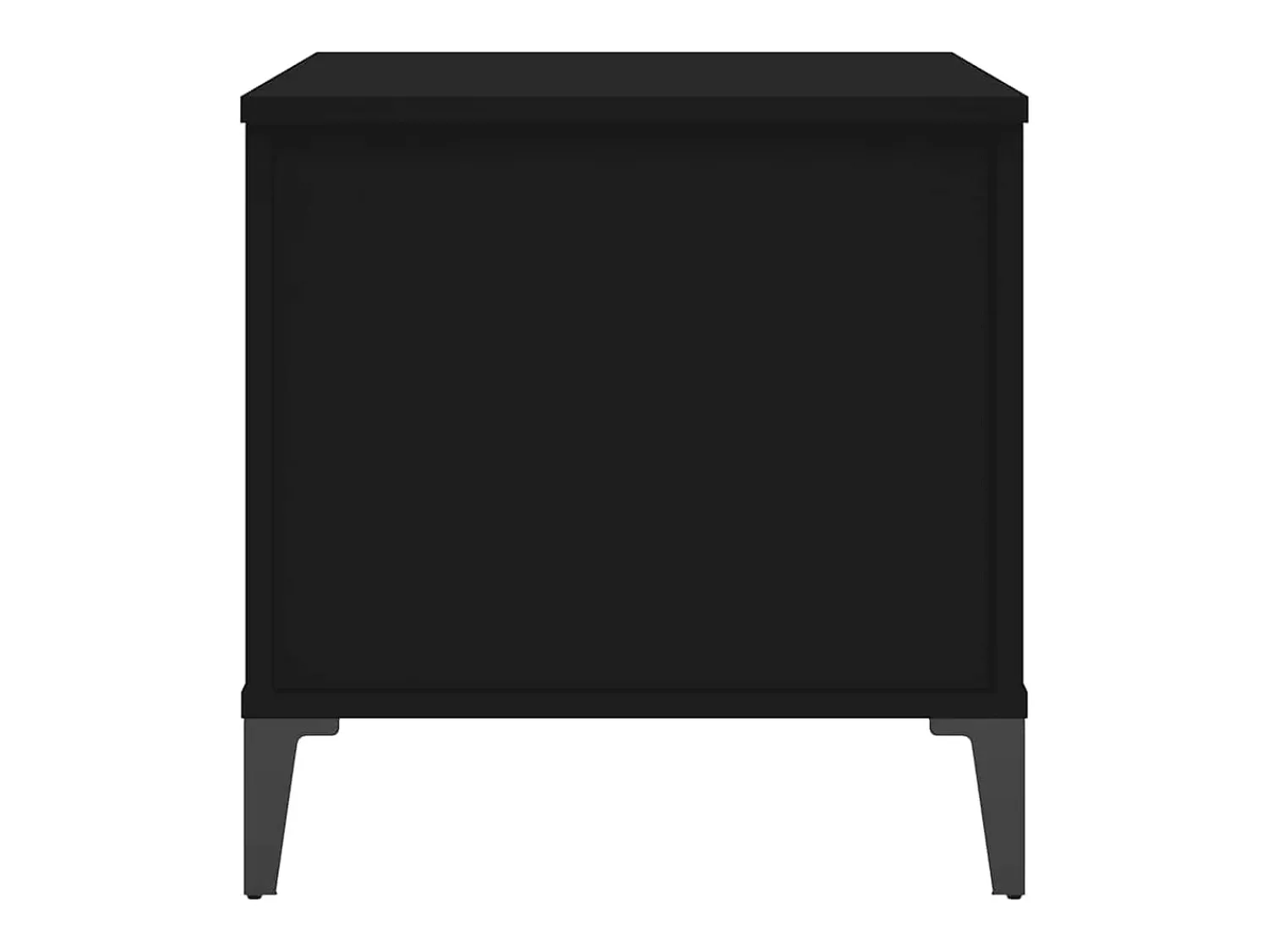 Online vidaxl Mesa de centro 60x44,5x45 cm derivados de madeira Preto