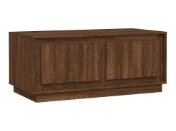 Mesa de centro 102x50x44 cm derivados madeira carvalho PT711314 Castanho