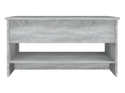 Online Mesa de centro 80x50x40 cm derivados de madeira sonoma PT126356 Cinzento