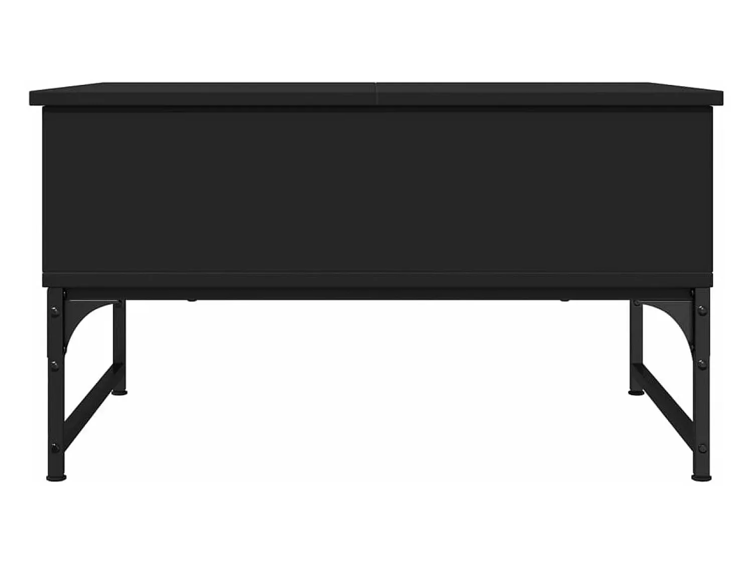 Mesa de centro 70x50x40 cm derivados de madeira/metal PT890594 Preto