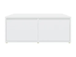 Mesa De Centro| Mesa de centro 80x80x31 cm derivados de madeira PT574874 Branco