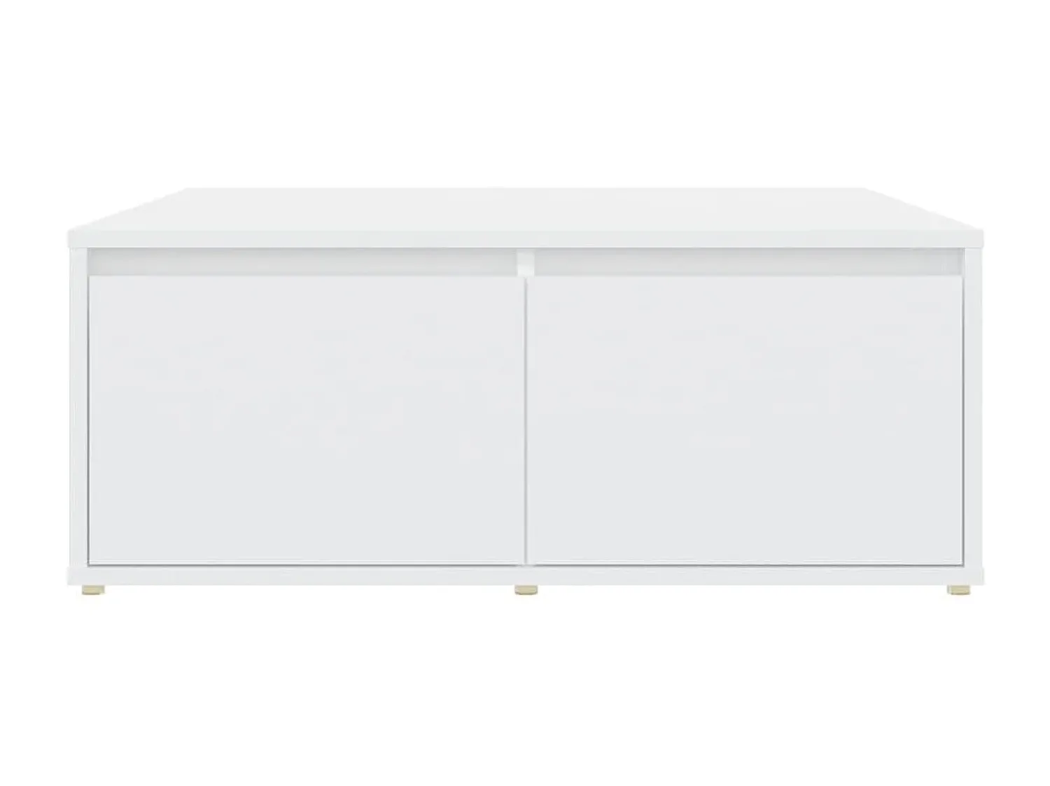 Mesa De Centro| Mesa de centro 80x80x31 cm derivados de madeira PT574874 Branco