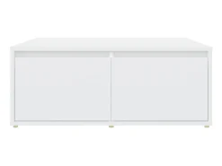 Mesa De Centro| Mesa de centro 80x80x31 cm derivados de madeira PT574874 Branco