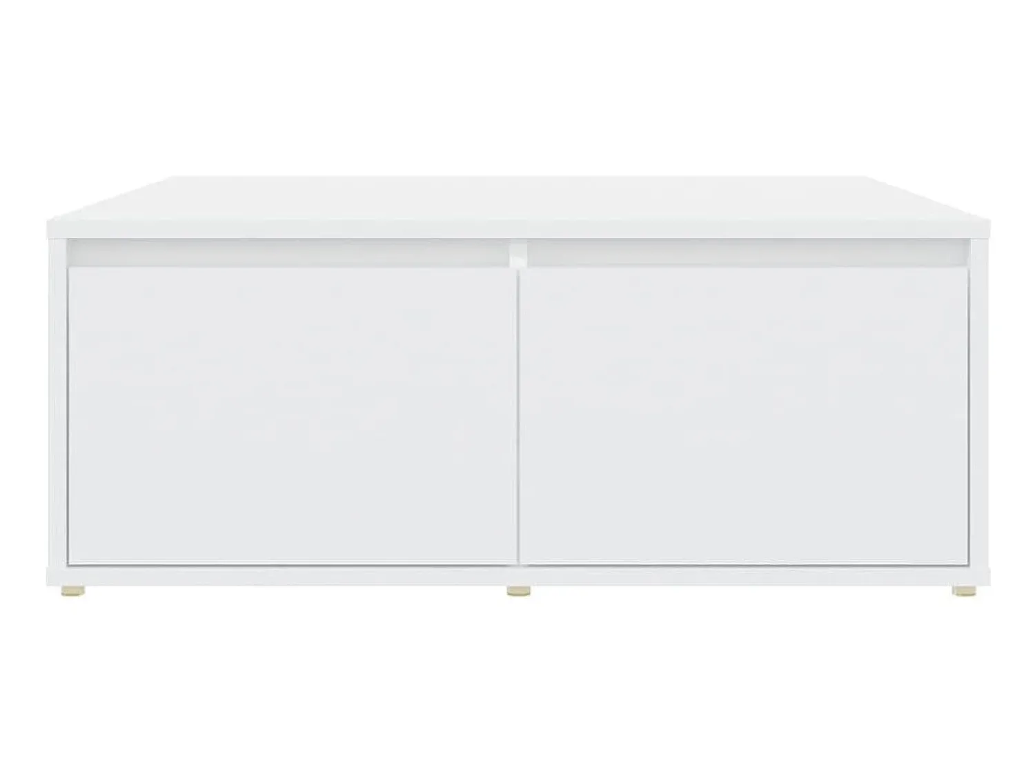 Mesa De Centro| Mesa de centro 80x80x31 cm derivados de madeira PT574874 Branco