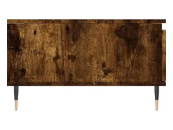 Mesa De Centro|vidaxl Mesa de centro 90x60x35 cm derivados de madeira carvalho fumado Natural claro