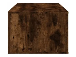 Mesa De Centro|vidaxl Mesa de centro 100x50,5x35 cm derivados madeira carvalho fumado Natural claro