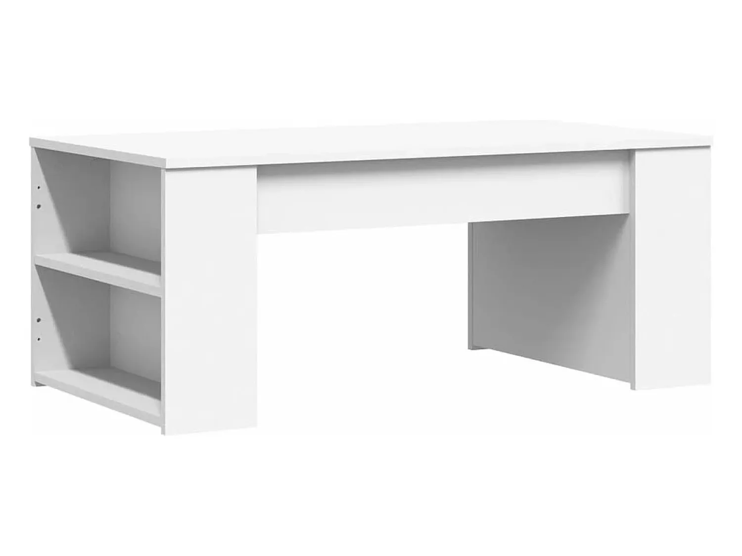 Mesa De Centro* Mesa de centro 102x55x42 cm derivados de madeira PT928115 Branco