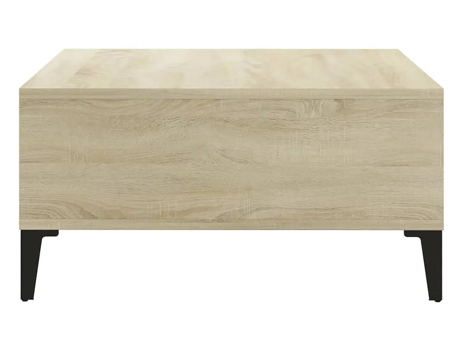 Mesa de centro 60x60x30 cm derivados de madeira carvalho sonoma PT178199^ Mesa De Centro
