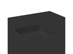 Mesa De Centro*vidaxl Mesa de centro 80x80x40 cm derivados de madeira Preto