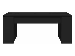 Mesa De Centro| Mesa de centro 102x55x42 cm derivados de madeira PT499122 Preto