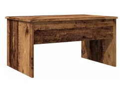Mesa De Centro*vidaxl Mesa de centro 80x50,5x41,5 cm derivados madeira madeira velha Natural claro