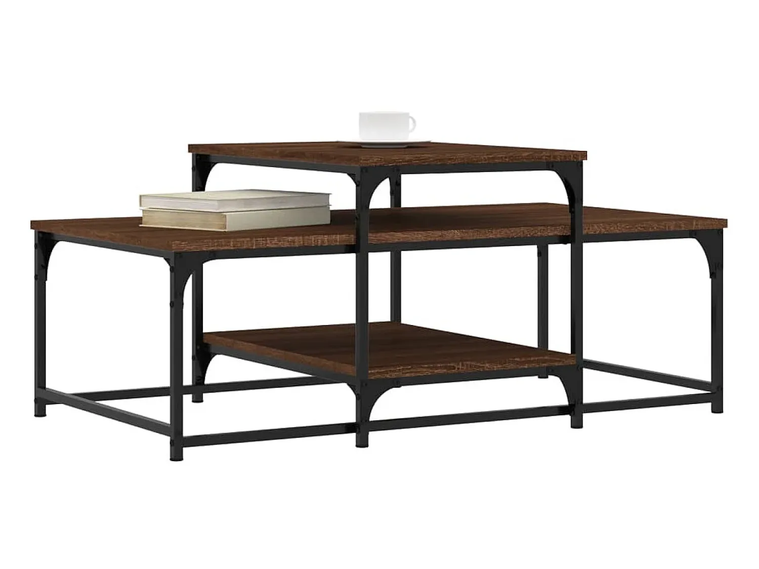 Sale Mesa de centro 102x60x45 cm derivados madeira carvalho PT790336 Castanho