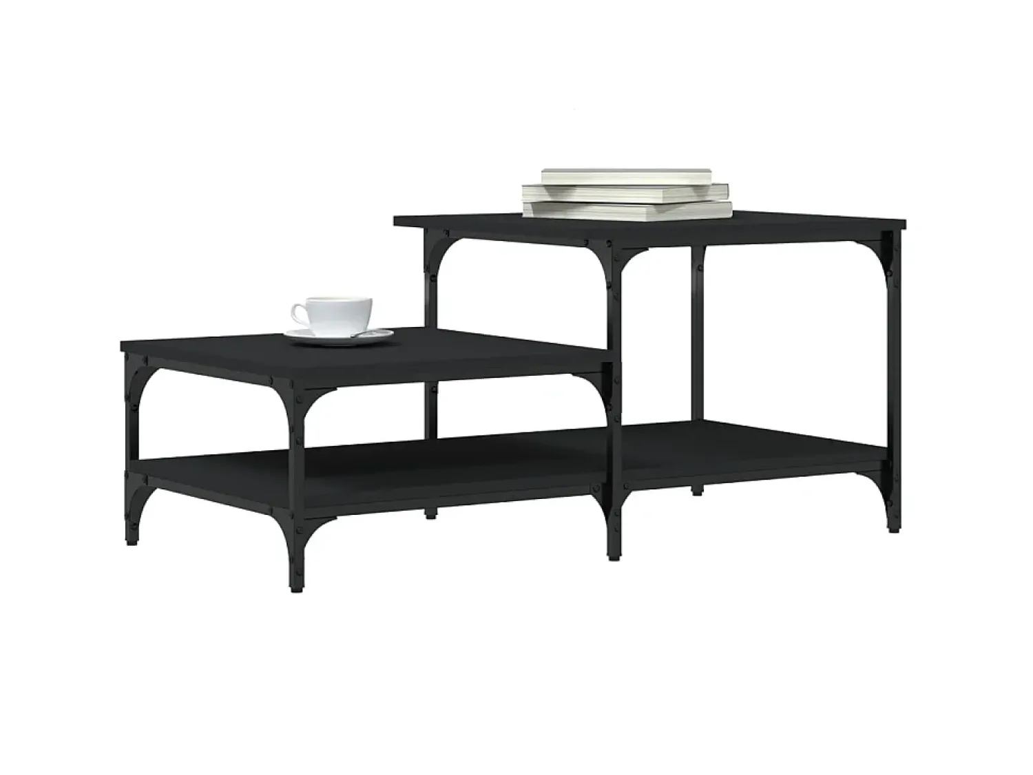 Mesa de centro 100x50,5x45 cm derivados de madeira PT632786^ Mesa De Centro