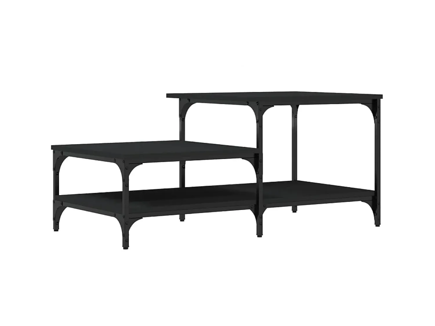 Mesa de centro 100x50,5x45 cm derivados de madeira PT632786^ Mesa De Centro