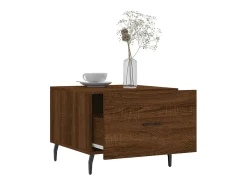 Online Mesa de centro 50x50x40 cm derivados madeira carvalho PT725218 Castanho