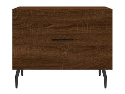 Online Mesa de centro 50x50x40 cm derivados madeira carvalho PT725218 Castanho