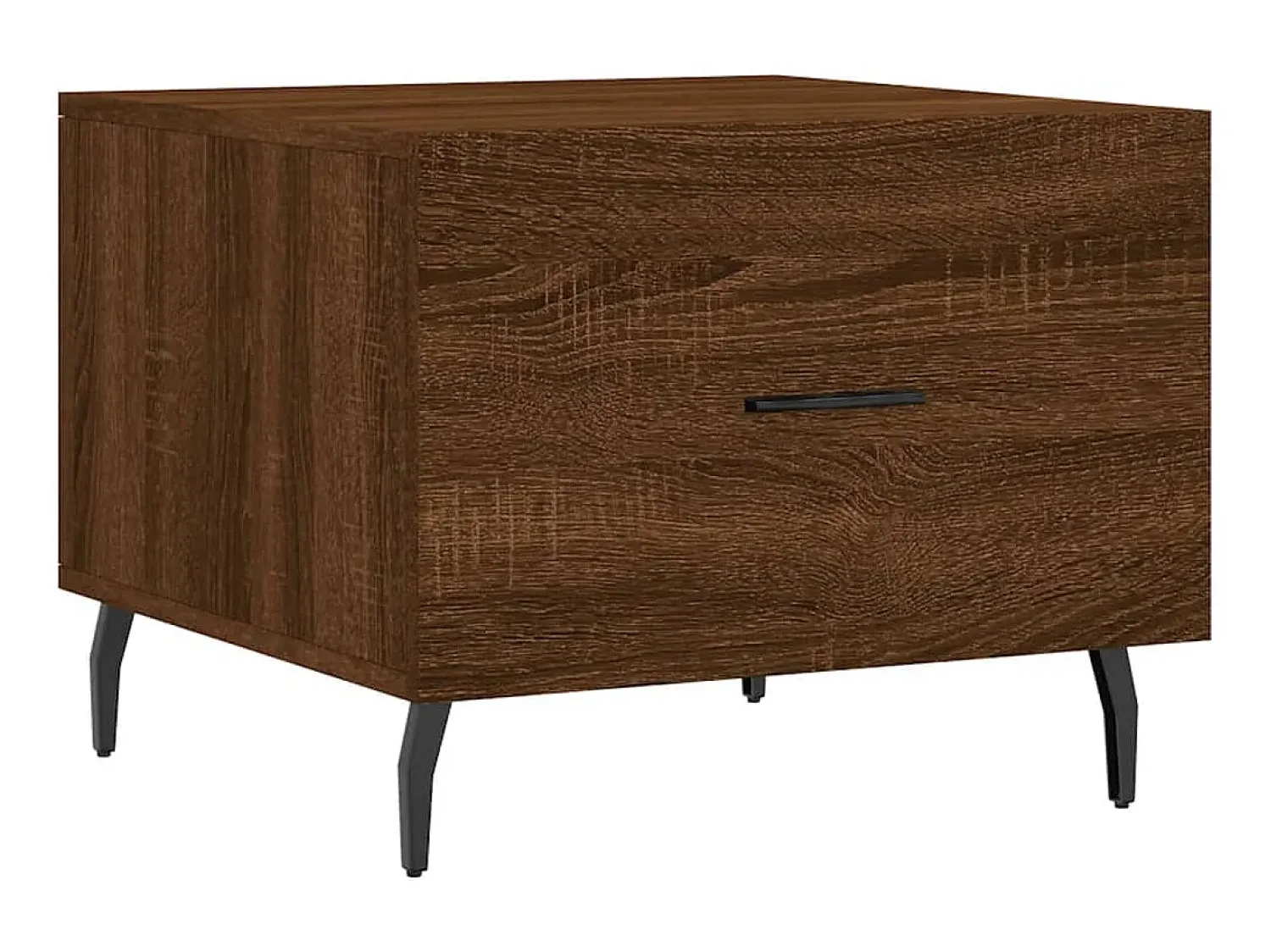Online Mesa de centro 50x50x40 cm derivados madeira carvalho PT725218 Castanho