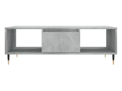 Mesa De Centro|vidaxl Mesa de centro 104x60x35 cm derivados madeira cimento Cinzento