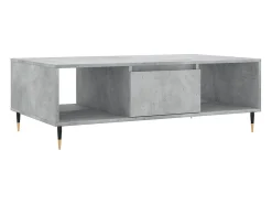 Mesa De Centro|vidaxl Mesa de centro 104x60x35 cm derivados madeira cimento Cinzento