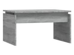 vidaxl Mesa de centro 68x50x38 cm derivados de madeira cinza sonoma^ Mesa De Centro
