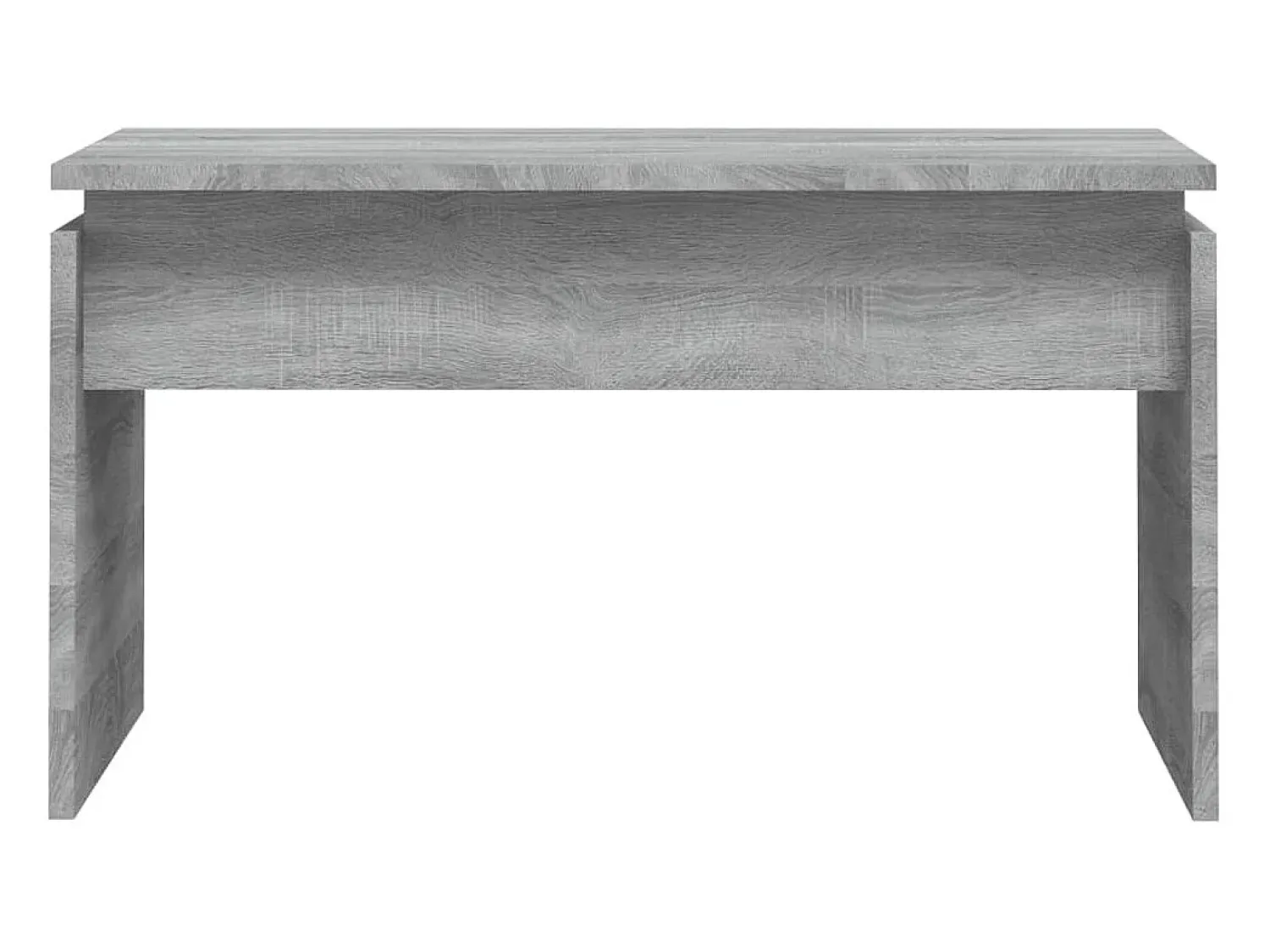 vidaxl Mesa de centro 68x50x38 cm derivados de madeira cinza sonoma^ Mesa De Centro