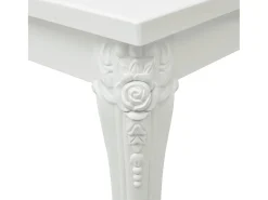 Mesa De Centro*vidaxl Mesa de centro 100x50x42 cm derivados madeira brilhante Branco