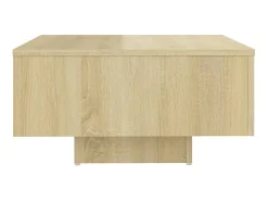 Hot Mesa de centro 60x60x31,5 cm derivados madeira carvalho sonoma PT136389 Castanho