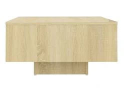 Hot Mesa de centro 60x60x31,5 cm derivados madeira carvalho sonoma PT136389 Castanho
