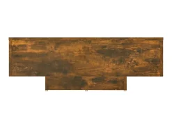 Mesa De Centro| Mesa de centro 85x55x31 cm derivados de madeira carvalho fumado PT113732 Castanho