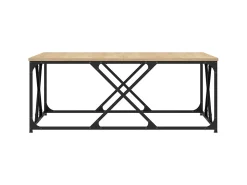 Online Mesa de centro 100x100x40 cm derivados madeira carvalho sonoma PT177260 Castanho