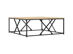 Online Mesa de centro 100x100x40 cm derivados madeira carvalho sonoma PT177260 Castanho