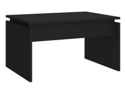 Mesa De Centro* Mesa de centro 68x50x38 cm derivados de madeira PT173538 Preto