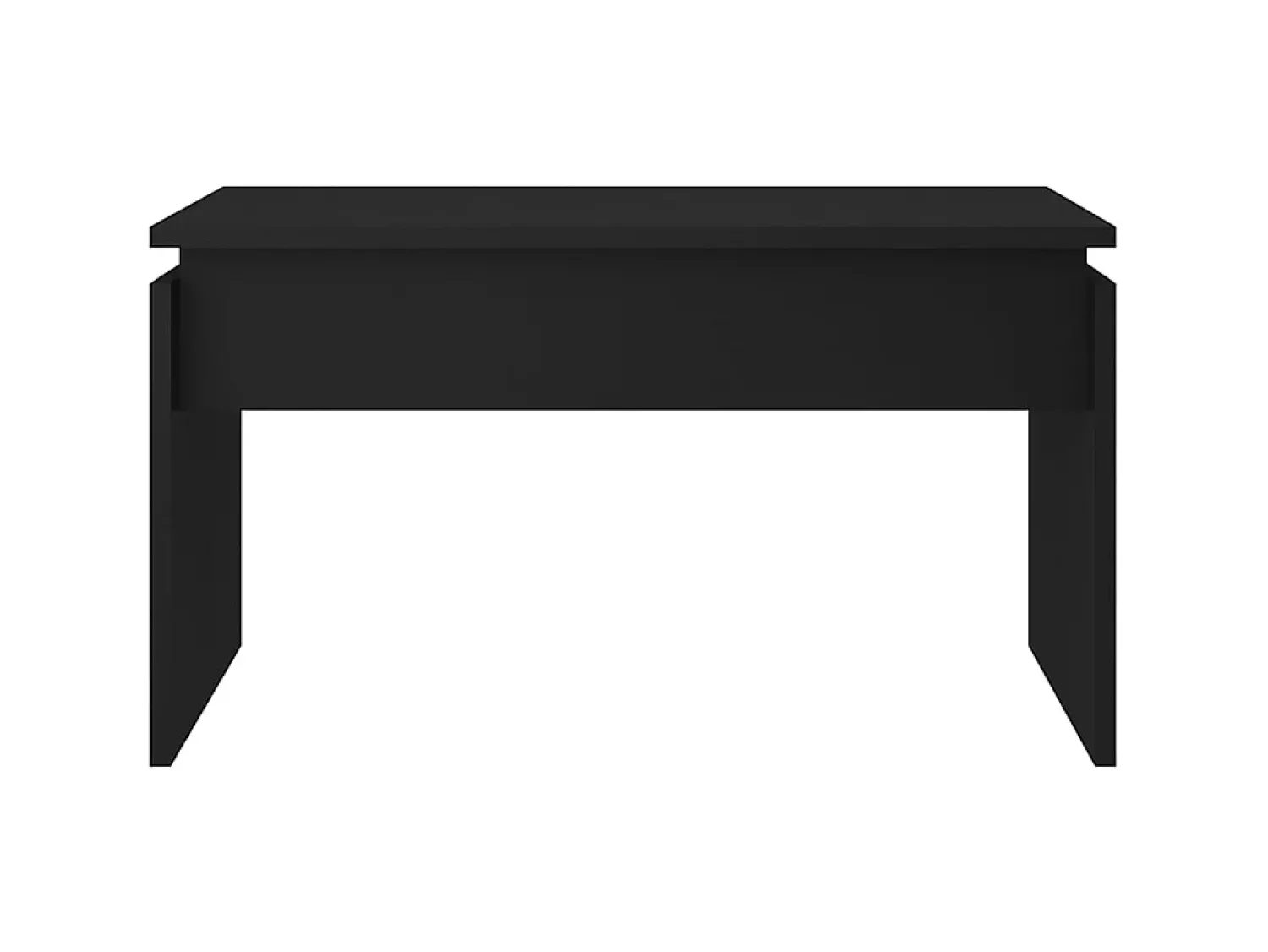 Mesa De Centro* Mesa de centro 68x50x38 cm derivados de madeira PT173538 Preto