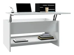 vidaxl Mesa de centro 80x50x40 cm derivados de madeira^ Mesa De Centro