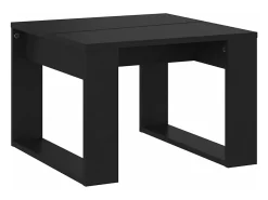 New Mesa de centro 50x50x35 cm derivados de madeira PT209229 Preto