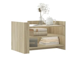 Mesa de centro 80x50x50 cm derivados de madeira carvalho sonoma PT997477^ Mesa De Centro