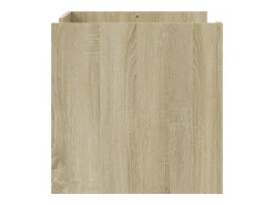 Mesa de centro 80x50x50 cm derivados de madeira carvalho sonoma PT997477^ Mesa De Centro