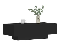 Online Mesa de centro 100x49,5x31 cm derivados de madeira PT584188 Preto