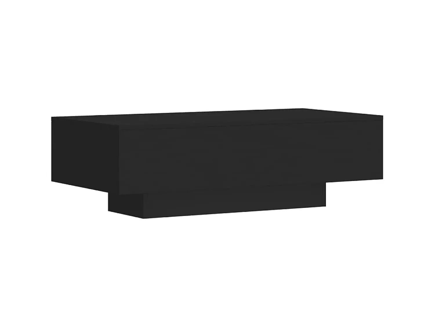Online Mesa de centro 100x49,5x31 cm derivados de madeira PT584188 Preto